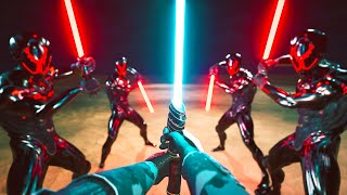 1 Jedi vs 100 Sith in VR [upl. by Belinda929]