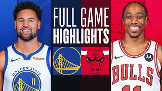 WARRIORS at BULLS  FULL GAME HIGHLIGHTS  January 12 2024 [upl. by Anneh]