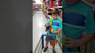 Shopping for Toy Vacuums at Walmart [upl. by Saba]