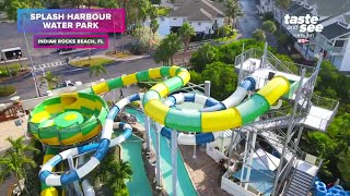 Splash Harbour Water Park in Indian Rocks Beach FL  Giant Adventure [upl. by Ramberg899]