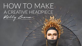 DIY  Creative headpiece with Kelly Brown withme [upl. by Arin]