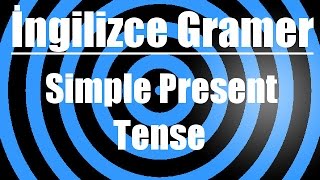 İngilizcede Present Simple Tense  Olumlu ve Olumsuz cümleler [upl. by Codding]