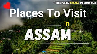 Assam Tour Plan  Places To Visit In Assam  Assam Tour  Places To See In Assam assam [upl. by Attiuqahs460]