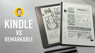 The Kindle Scribe VS The ReMarkable II [upl. by Letti641]