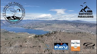 US Open of Paragliding 2022 Task 3  4K [upl. by Telrats]