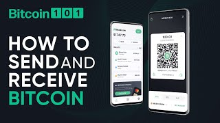 How to send and receive Bitcoin  Bitcoin 101 [upl. by Xel]