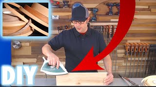 How to Apply Real Wood Edgebanding for beginners Iron on [upl. by Gnas]