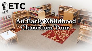 An Early Childhood Classroom Tour at the ETC Montessori Showroom [upl. by Eustazio]