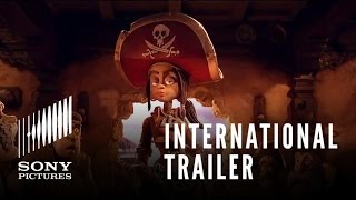 THE PIRATES BAND OF MISFITS 3D  Official International Trailer [upl. by Inaliak]