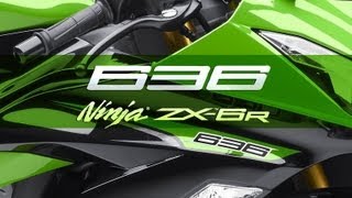 Kawasaki 636 Ninja ZX6R  MotoGeo Review [upl. by Atiuqet]