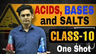 Acids Bases and Salts🔥 CLASS 10 ONE SHOT Boards [upl. by Elkcim]