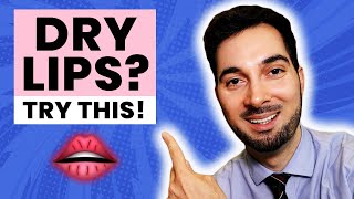 How To Get Rid Of Chapped Dry Lips and Home Remedy [upl. by Tupler]