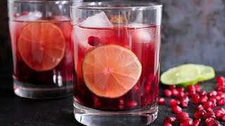 Pomegranate Vodka Gimlet [upl. by Airret]