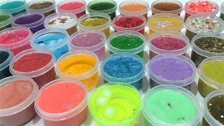 Mixing all My Slimes  Slimesmoothie  Satisfying Slime Video Part 8 [upl. by Normak]