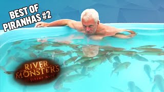 The Best of PIRANHAS Part 2  COMPILATION  River Monsters [upl. by Kolodgie]