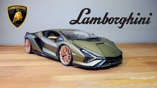 118 Scale Maisto Lamborghini Sian  Diecast Model Car [upl. by Llenej]