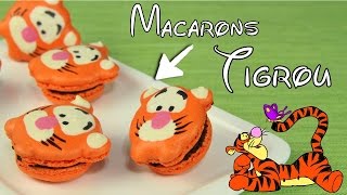 ♡• RECETTE MACARONS TIGROU •♡ [upl. by Heid]