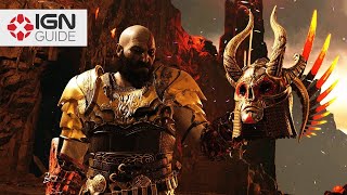 God of War Walkthrough  Valkyrie Boss Fight Gondul 6 of 9 [upl. by Odele139]