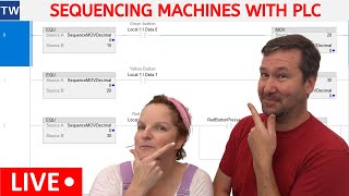 Allen Bradley PLC Programming Sequencer Tutorial Sequence Control [upl. by Gautea774]