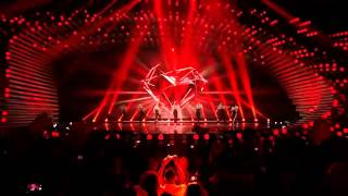 Conchita Wurst  You Are Unstoppable amp Firestorm live Eurovision Interval Act [upl. by Sucrad134]