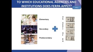 Information Sharing for Schools and Postsecondary Institutions—FERPA and HIPAA Webinar [upl. by Nnylorac]