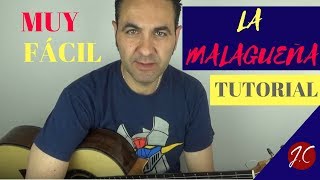 COMO TOCAR LA MALAGUEÑA MUY FACIL Y COMPLETA Tutorial Jerónimo de CarmenGuitarra Flamenca [upl. by Allimac]