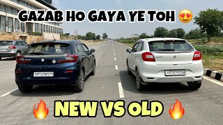 NEW BALENO VS OLD BALENO  DRAG RACE [upl. by Venita479]