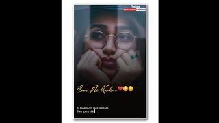 Care Nahi Karda Whatsapp Status  Care Ni Karda Status  Chhalaang [upl. by Nomar]