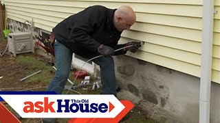 How to Run Underground Wiring to a Garage  Ask This Old House [upl. by Leiuqese]