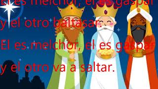 Los Reyes Magos  Tatiana  Letra [upl. by Kassia583]