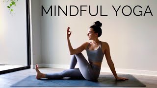 Mindful Yoga Flow  40Minute Tone amp Stretch Full Body [upl. by Etireuqram]