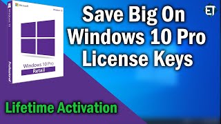 How to Buy Genuine Windows 10 Pro License Keys On Discount [upl. by Nah]