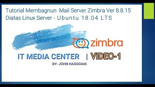 Tutorial Membangun Zimbra Mail Server  Part13 [upl. by Ellitnahc]