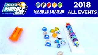 Winter Marble League 2018  All Events MarbleLympics [upl. by Cerys]