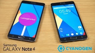 Galaxy Note 4  CyanogenMod 121 How to Install [upl. by Adela]