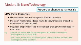 Properties change at nano scale Examples [upl. by Remos]