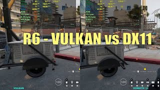 Rainbow Six Siege Vulkan vs DirectX [upl. by Lyram]