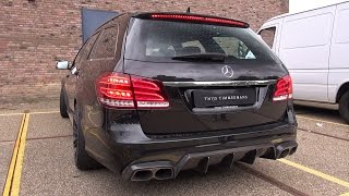 BRABUS 850 E63 60 V8 Biturbo Estate  Revs amp Accelerating [upl. by Aicenet]