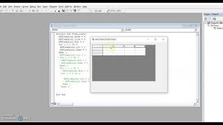 MS FlexGrid Control in Visual Basic 60 [upl. by Maier117]