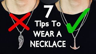 7 Rules For Wearing Necklaces  How to ROCK a Necklace [upl. by Brader]