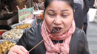 Eating Scorpions in China [upl. by Killie]