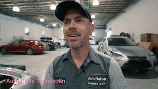 A Day in the Life of an AutoNation Auto Body Technician [upl. by Icyaj653]