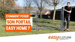 Poser son portail Easy Home [upl. by Kung]