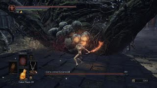 Dark Souls 3  Curserotted Greatwood Boss Fight [upl. by Nytsirt192]