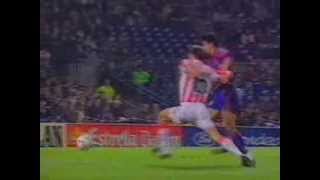 Hagi amp Popescu rare goals for Barcelona [upl. by Rozanne]