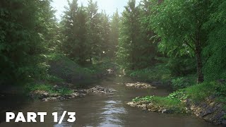 Create a Detailed Forest Scene Using Octane Render and Cinema4D Part 1  Base Land Forms [upl. by Barrie]