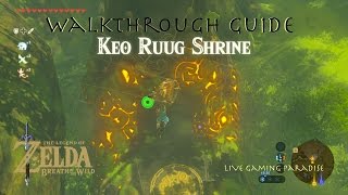 Breath of the Wild  Keo Ruug Shrine Guide [upl. by Ailugram]