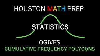 Ogive  Cumulative Frequency Polygon [upl. by Nwahsram]