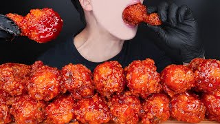 ASMR BBQ FRIED CHICKEN MUKBANG 황금올리브 양념 닭다리 치킨 먹방 チキン 咀嚼音 ayam goreng 鸡 ไก่ทอด Gà rán EATING SOUNDS [upl. by Harvison770]