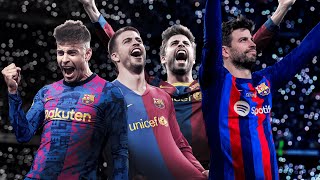 GERARD PIQUÉ TRIBUTE VIDEO 💙❤️ [upl. by Eerbua]